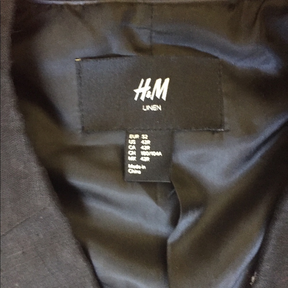 H&M linen sports coat